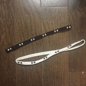 Under Armour Black and White Headbands